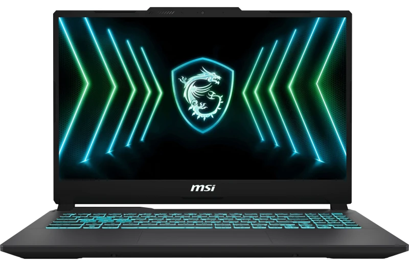 Image of MSI Cyborg 15 I5-13420H 15.6" Gaming Laptop - NVIDIA GeForce RTX 4050, Intel Core i5, 512GB SSD - Black