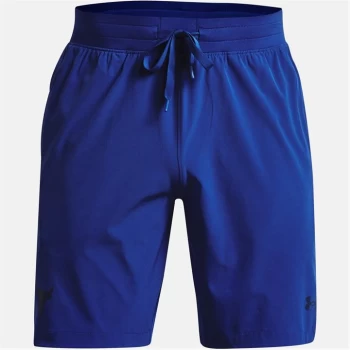 image of Under Armour Project Rock Snap Shorts Mens - Royal/Indigo