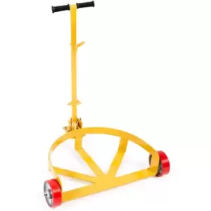 Image of VEVOR 55 Gallon Drum Dolly, 1200 lbs Load Capacity, Barrel Dolly Cart Drum Caddy Round Dolly Steel Low Profile, Heavy Duty Steel Frame with
