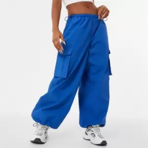 Image of Jack Wills Low Parachute Trousers - Blue