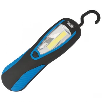 Image of Draper 66015 3W COB LED Magnetic Work Light - 100 Lm (3xAAA Batter...