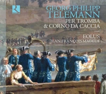 image of Georg Philipp Telemann Per Tromba & Corno Da Caccia by Georg Philipp Telemann CD Album