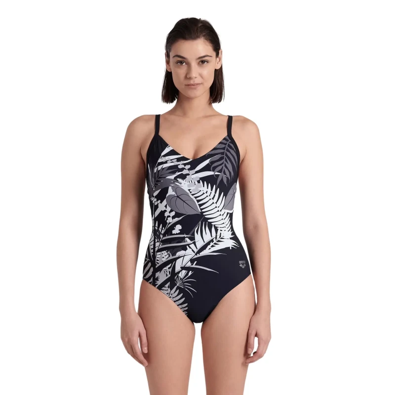 Image of Womens 1 Piece swimsuit Arena Bodylift Lucy Noir Female 44
