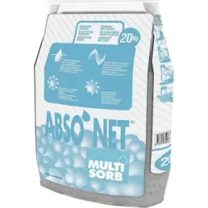 image of Universal absorbent granulate type III R coarse grain, for smooth floors/surfaces, in 20 kg sack, pack of 1