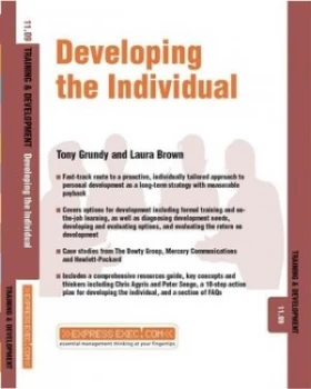 Image of Developing the individual by Tony Grundy