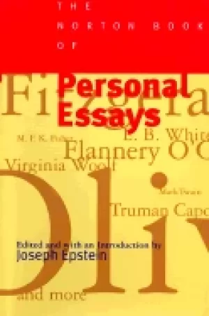 Image of norton book of personal essays epstein joseph