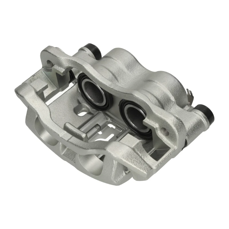 Image of FEBI BILSTEIN 193264 Brake caliper Rear Axle Left, with holder Cast Iron Brake Caliper (78)