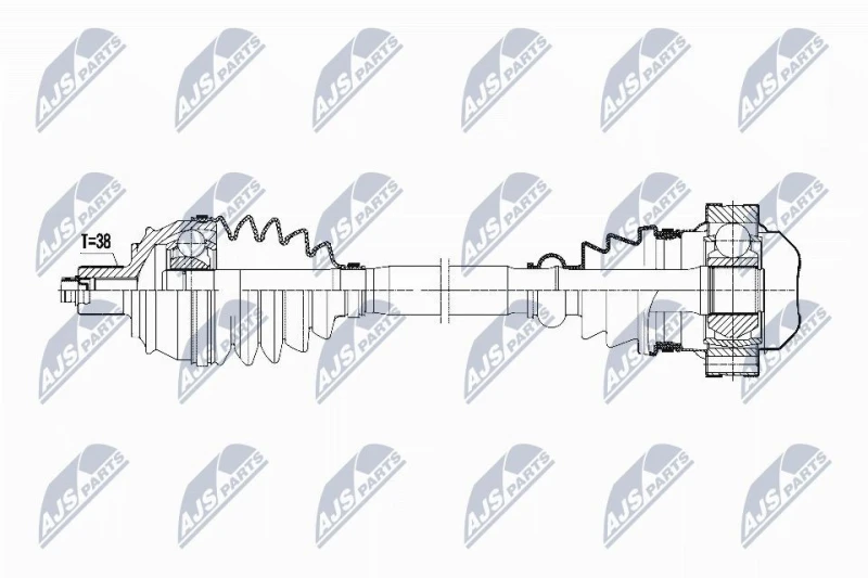 Image of NTY Drive shaft NTY NPW-AU-050