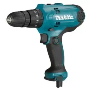 image of Makita HP0300 Keyless Hammer Drill, BS 4343 Plug