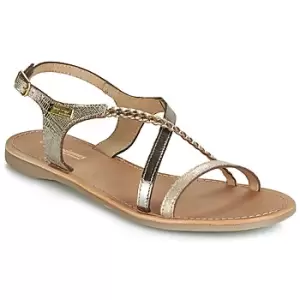 image of Les Tropeziennes par M Belarbi HANANO womens Sandals in Gold,7