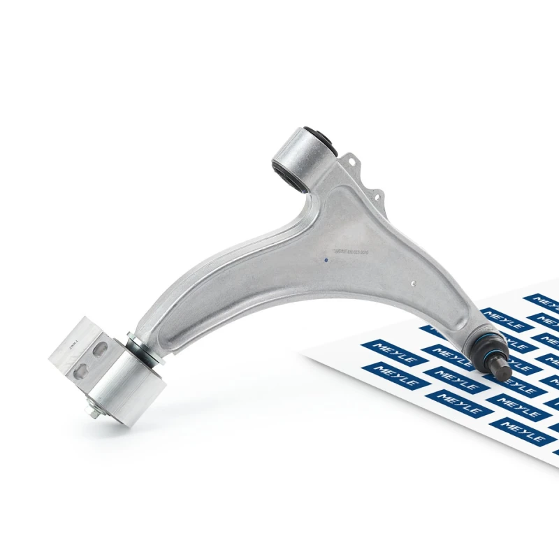 Image of MEYLE 616 050 0016 Suspension arm Control Arm, Aluminium, Original Quality, Front Axle Right, with rubber mount Aluminium Track Control Arm (273)