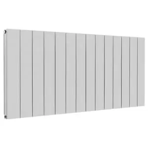 Image of Towelrads White Ascot Double Horizontal Designer Radiator - 600 x 817mm