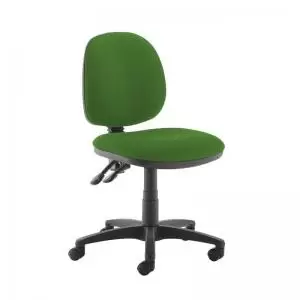 image of Jota medium back PCB operators chair with no arms - Lombok Green