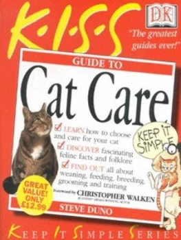 Image of Kiss Guide to Cat Care by Steve Duno Paperback