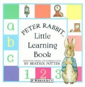 Image of Peter Rabbit Little Learning Book by Beatrix Potter Hardback