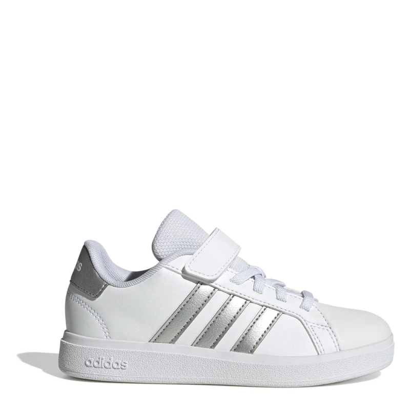 Image of adidas Grand Court 2.0 Trainers Juniors - White White C13