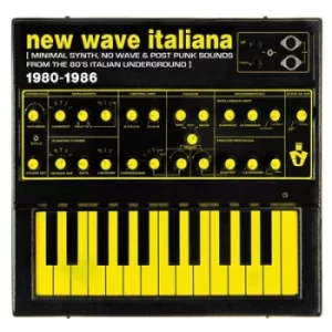 Image of New Wave Italiana 1980-1986 by Various Artists CD Album