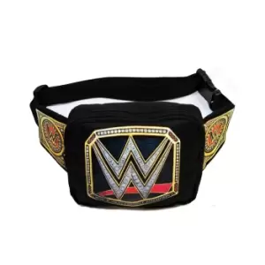 WWE Championship Title Belt Bum Bag (One Size) (Black)