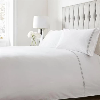 Image of Hotel Collection Elodie Duvet Set - Elodie - Grey
