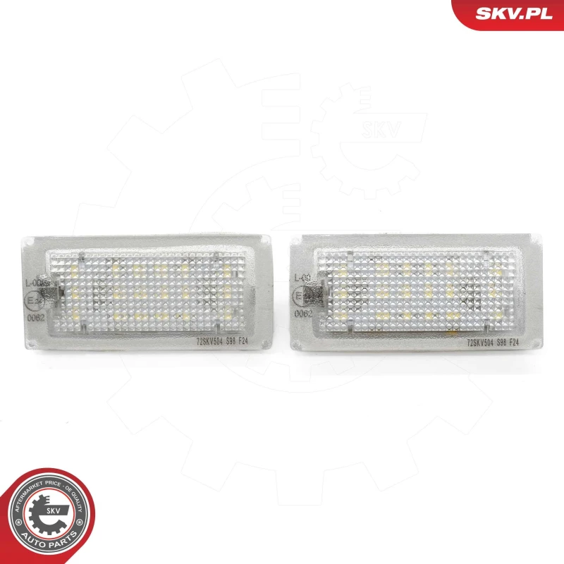 Image of ESEN SKV Number plate light ESEN SKV 72SKV504