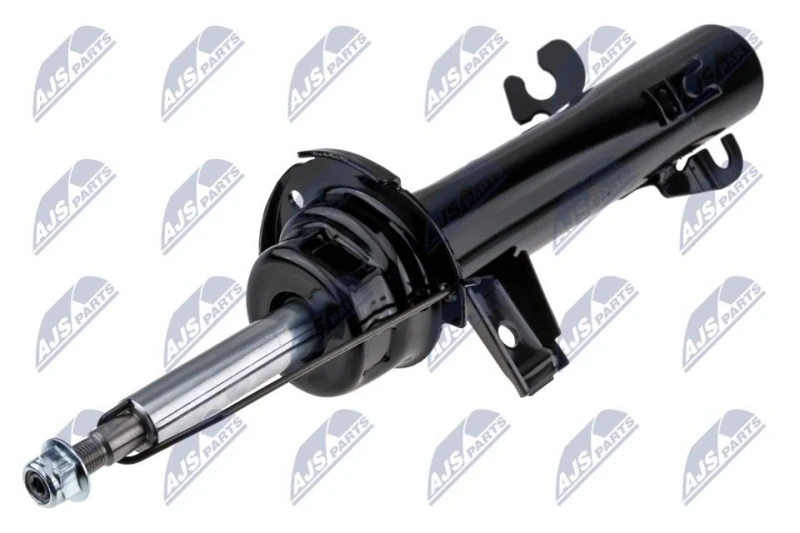 Image of NTY A-BM-054 Shock absorber Front Axle Left, Gas Pressure, Suspension Strut, Top pin Shock Absorber (854)
