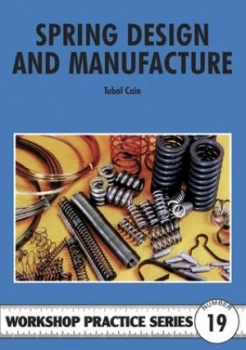 Image of Spring Design and Manufacture by Tubal Cain Paperback