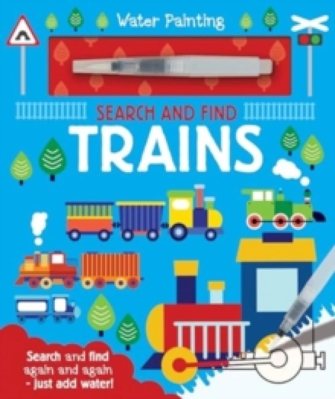 Image of Search and Find Trains Hardback