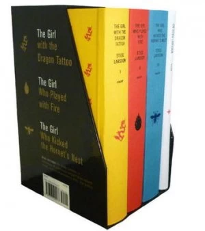 Image of Stieg Larssons Millennium Trilogy Deluxe Boxed Set by Stieg Larsson Hardback