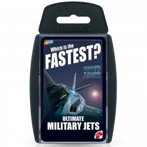Image of Ultimate Military Jets Top Trumps Classics Card Game