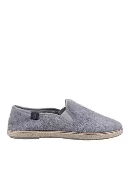 Image of Hush Puppies Cosy Slipper - Grey, Size 5, Women
