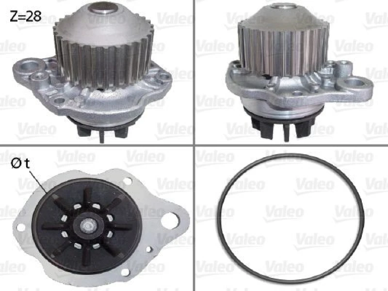 Image of Water pump VALEO 506643