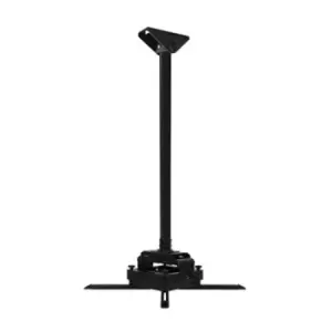 image of B-Tech Fixed Drop Heavy Duty Projector Ceiling Mount with Micro-Adjustment