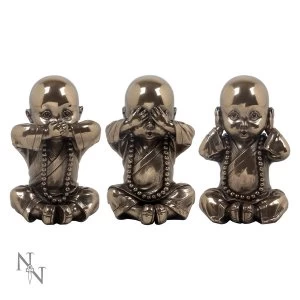 image of Three Wise Monks Figurine