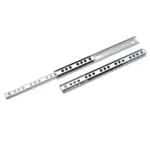 image of Ball Bearing Drawer Runners /Slides 17mm Partial Extension - Size 310mm - Pack of 2