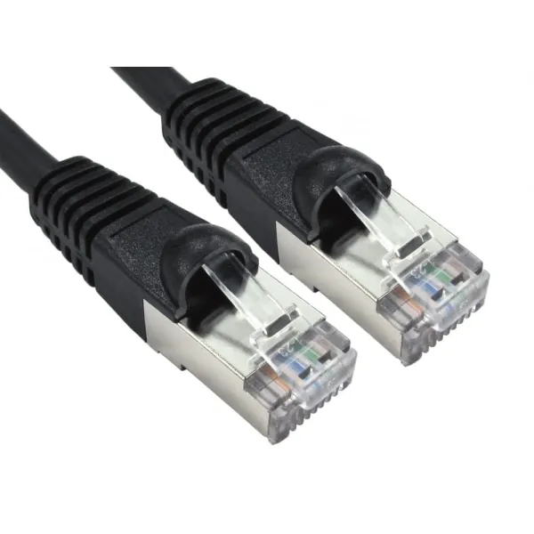 Image of Cables Direct 5m CAT6A Patch Cable (Black)
