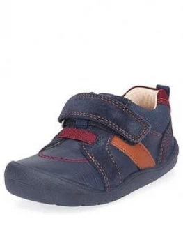 Image of Start-rite Younger Twist Shoes - Navy, Size 6.5 Younger