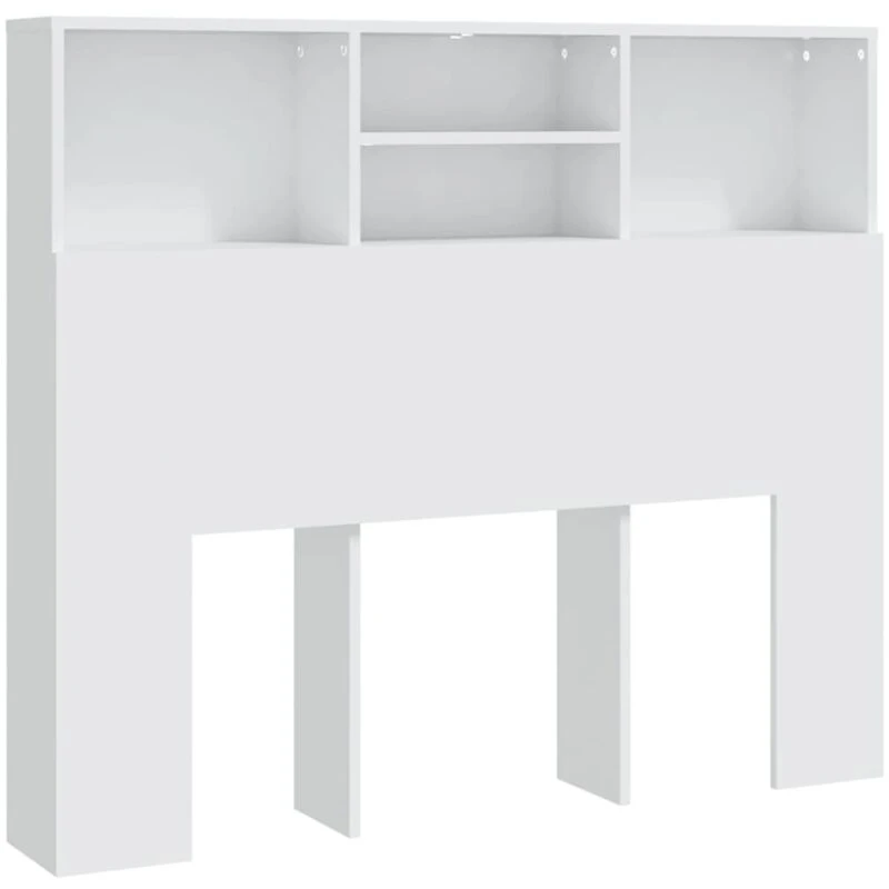 Image of VIDAXL Headboard Cabinet White 120x19x103.5cm Vidaxl 8720286966488