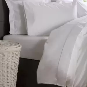 Image of Belledorm Ultralux 1000 Thread Count Extra Deep Fitted Sheet (Superking) (White)