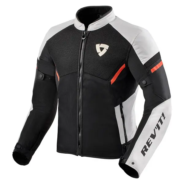 Image of REV'IT! GT R Air 3 Jacket White Neon Red Size 3XL