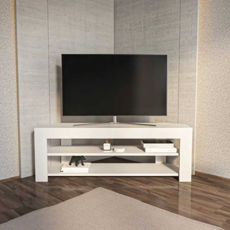 Image of Decorotika Rita TV Stand For Tvs Up To 43" White