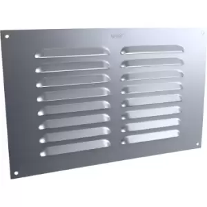 Image of Louvre Vent 9" x 6" in Silver Aluminium