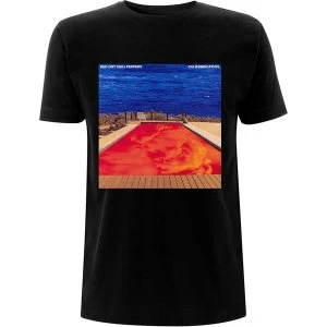 image of Red Hot Chili Peppers - Californication Unisex Medium T-Shirt - Black