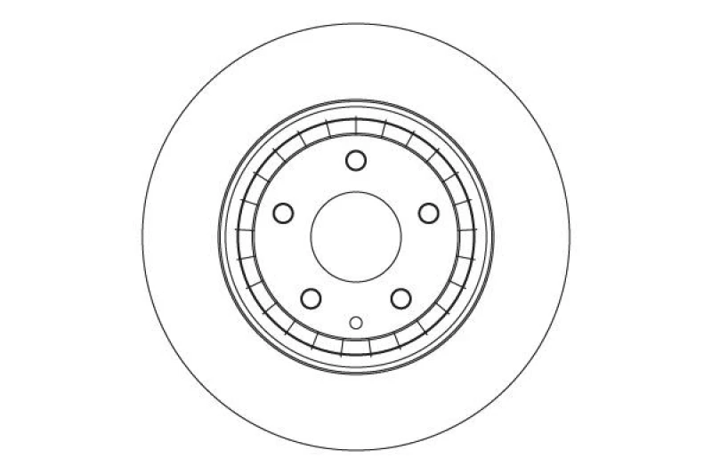 Image of Brake disc TRW DF4611S