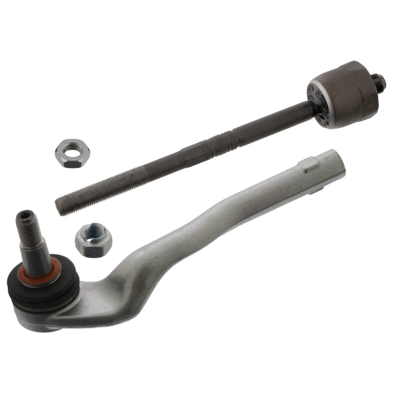 Image of FEBI BILSTEIN 44215 Tie Rod Front Axle Left, with lock nut Rod Assembly (284)