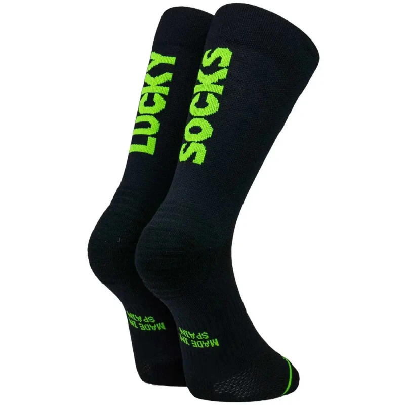 Image of Football Socks Sporcks Lucky Noir Unisex M (41/43)