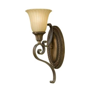 Image of 1 Light Indoor Wall Light Gold, Bronze, E27