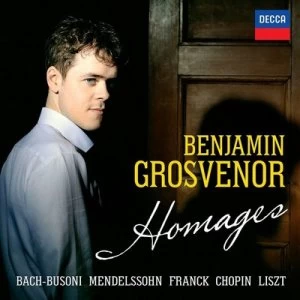 Image of Benjamin Grosvenor Homages by Benjamin Grosvenor CD Album