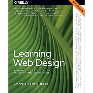 Image of Learning Web Design 5e by Jennifer Niederst Robbins (Paperback, 2017)