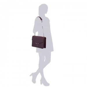 Image of Ted Baker Ted Rosch Cross Body Qilted Bag - dp-purple