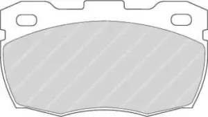 Image of Ferodo FDB871 Brake Pad Set Front Axle Premier Car